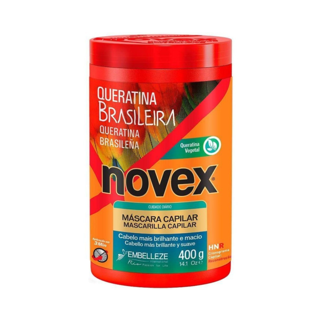 Máscara Queratina Brasileira Novex 400Gr