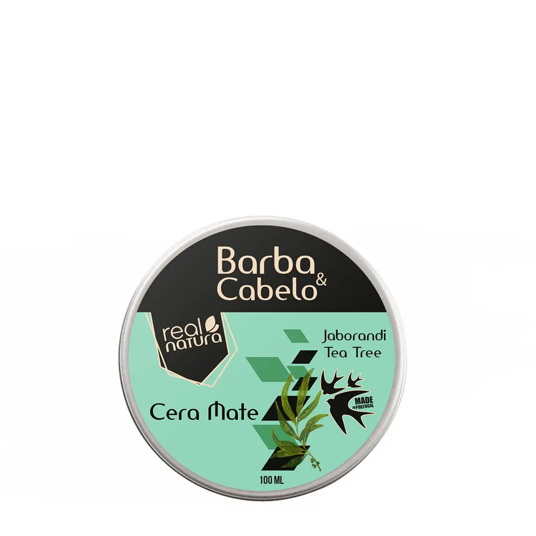 Real Natura Barba E Cabelo Cera Matte 100Ml