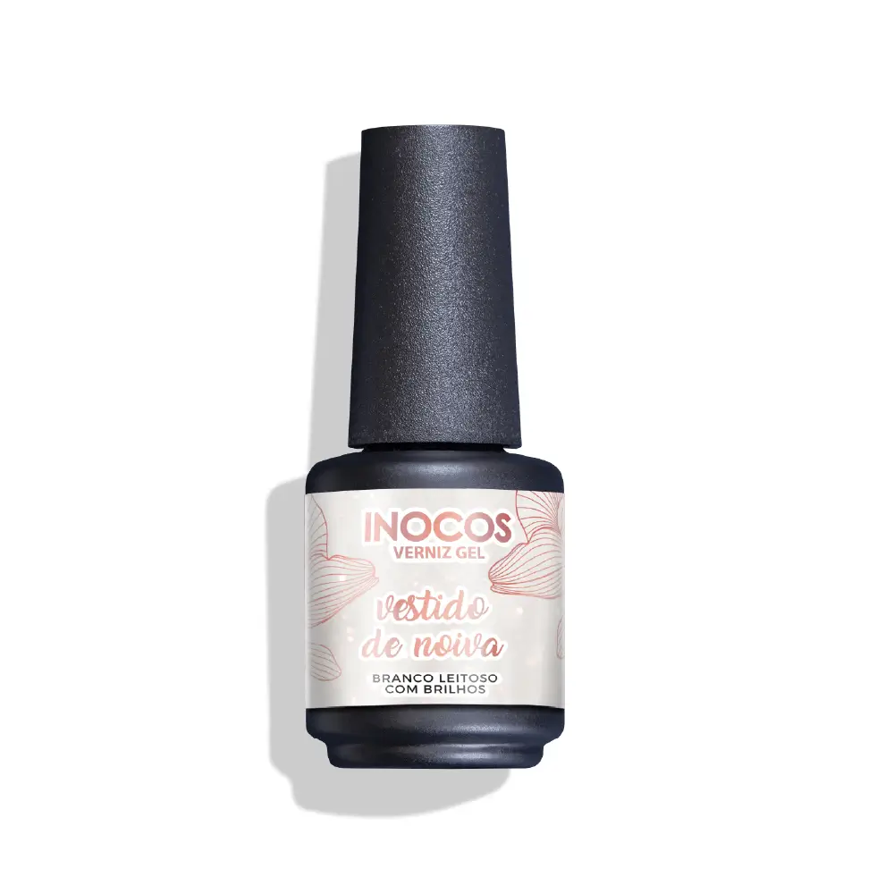 Verniz Gel Vestido De Noiva 15Ml - Inocos