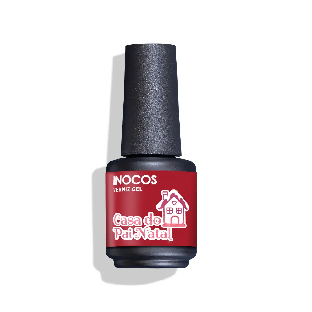 Casa Pai Natal Verniz Gel 15Ml Inocos