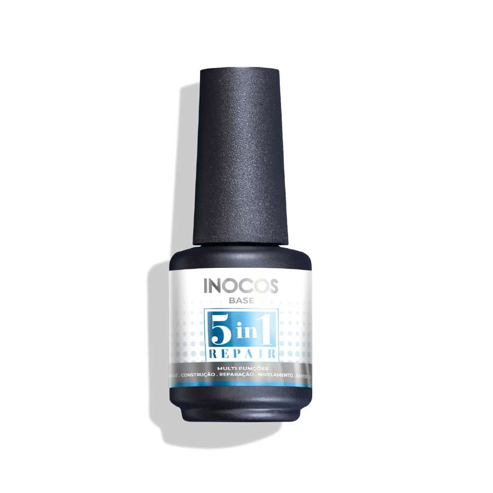 Verniz Gel Base 5 Em 1 Repair 15Ml - Inocos