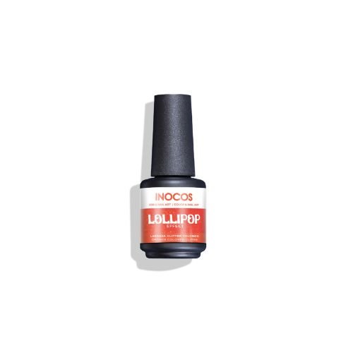 Verniz Gel Lp3 Efeito Lollipop Laranja 15Ml - Inocos