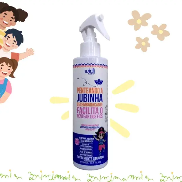 Widi Care Spray Desembaraçante Penteando A Jubinha 300Ml