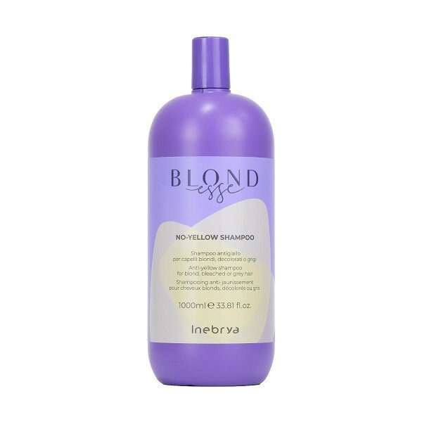 Shampoo Matizador No-Yellow Blondesse 1000Ml Inebrya
