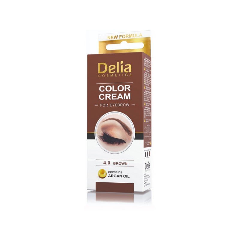 Coloração Para Sobrancelhas 4.0 Castanho 15Ml Delia