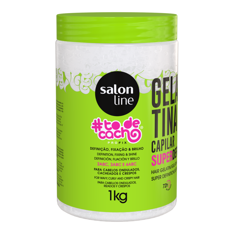 Gelatina Capilar Super Definição 1 Kg - Salon Line