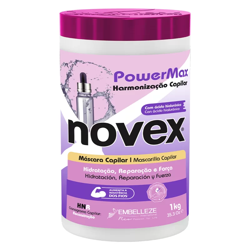 Novex Powermax Harmonização Capilar Máscara 1Kg