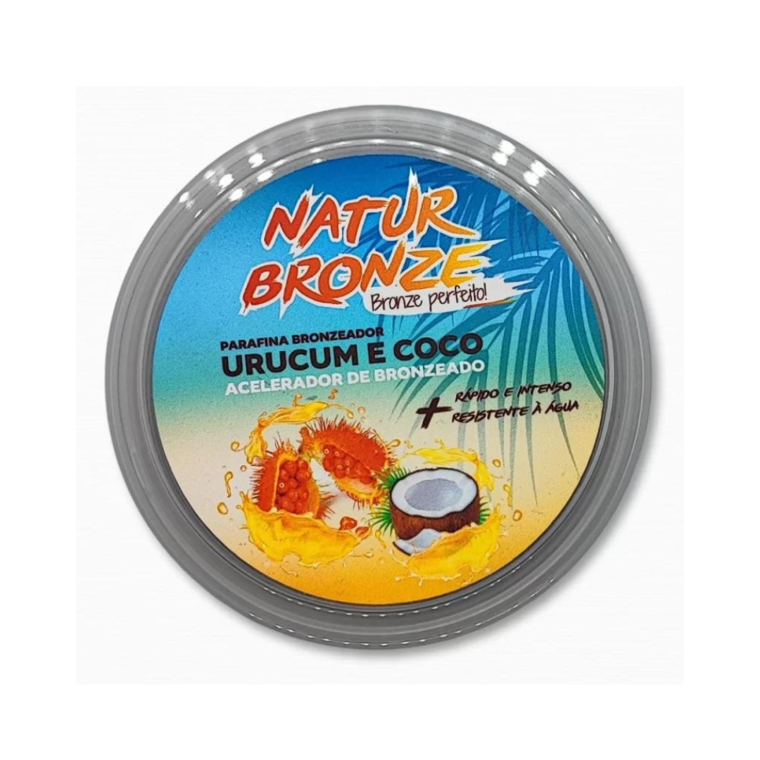 Natu Hair Parafina Bronzeadora Urucum E Coco 150Ml