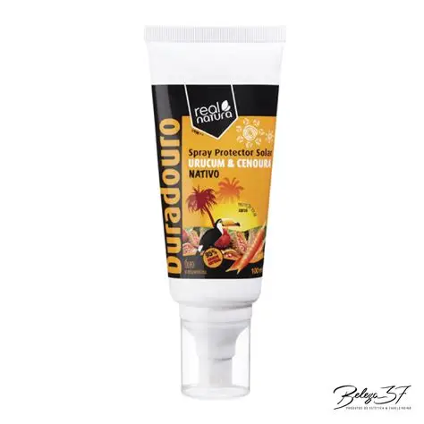 Spray Protetor Solar Urucum + Cenoura 100Ml Real Natura