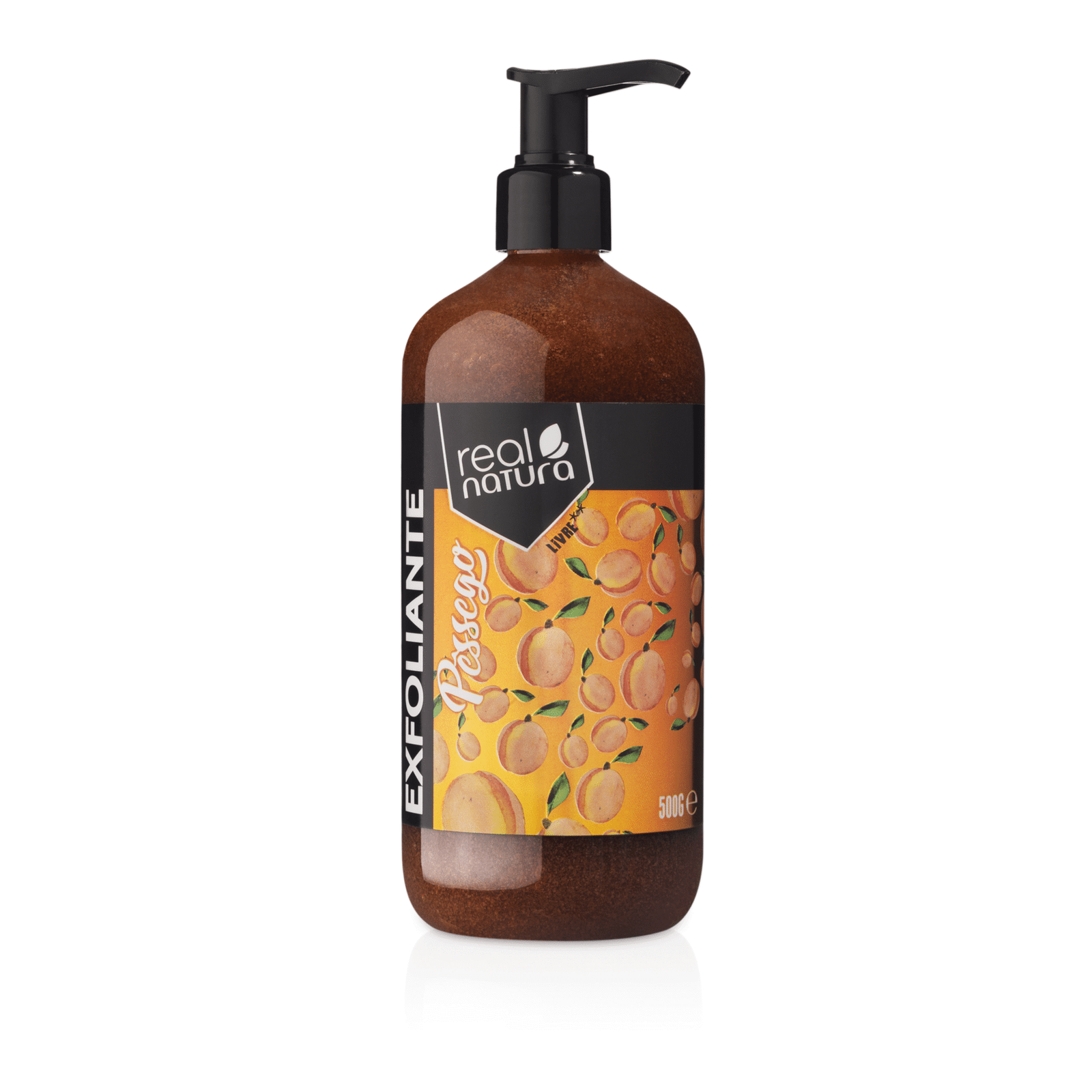 Esfoliante Corporal Pêssego 500Ml Real Natura