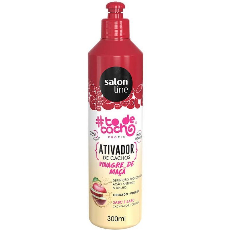 Ativador Todecacho Vinagre De Maçã 300Ml - Salon Line