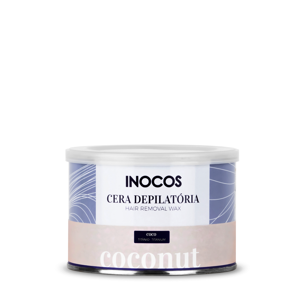 Cera Lata Titânio Coco Inocos 400Ml