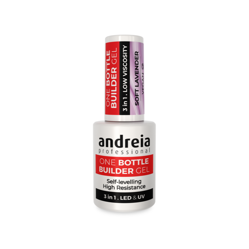 One Bottle Builder Gel - Soft Lavender 14Ml - Andreia