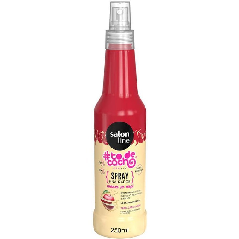 Spray Finalizador To De Cacho Vinagre De Maçã 250Ml - Salon Line