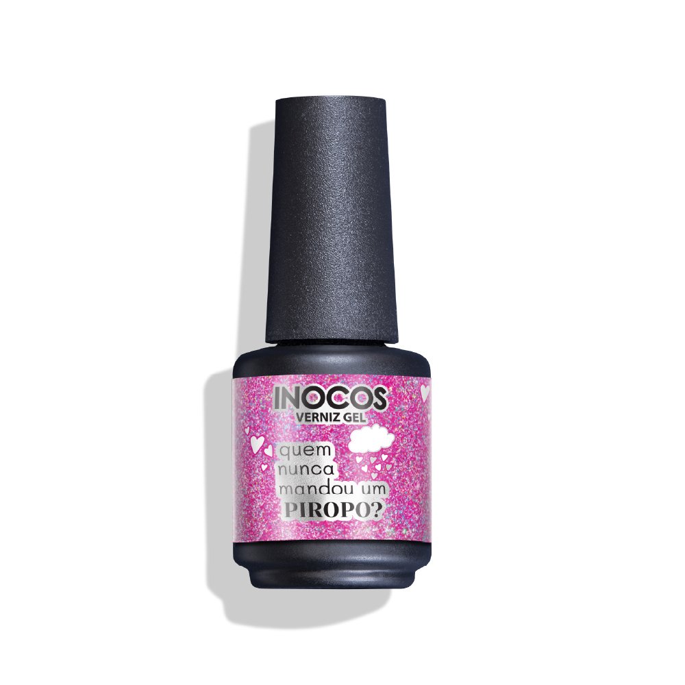 Verniz Gel Quem Nunca Mandou Um Piropo 15Ml Inocos