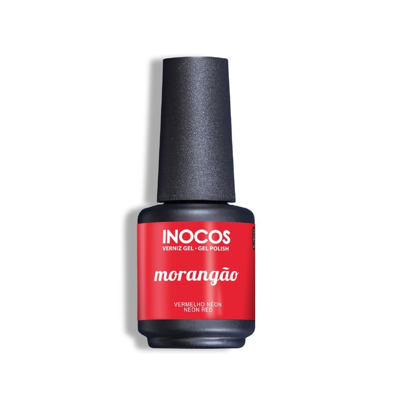 Morangão Verniz Gel 15Ml Inocos