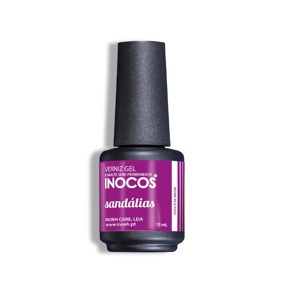 Sandálias Verniz Gel 15Ml Inocos