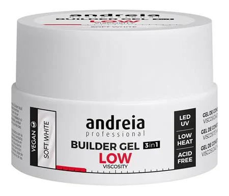 Builder Gel Low Viscosity Soft White 22 Gr