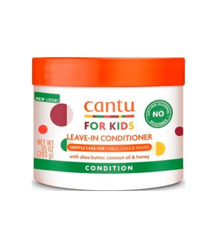 Cantu Care For Kids Condicionador Leave-In Cuidado Suave Para Cabelo Texturizado 283G 10Oz