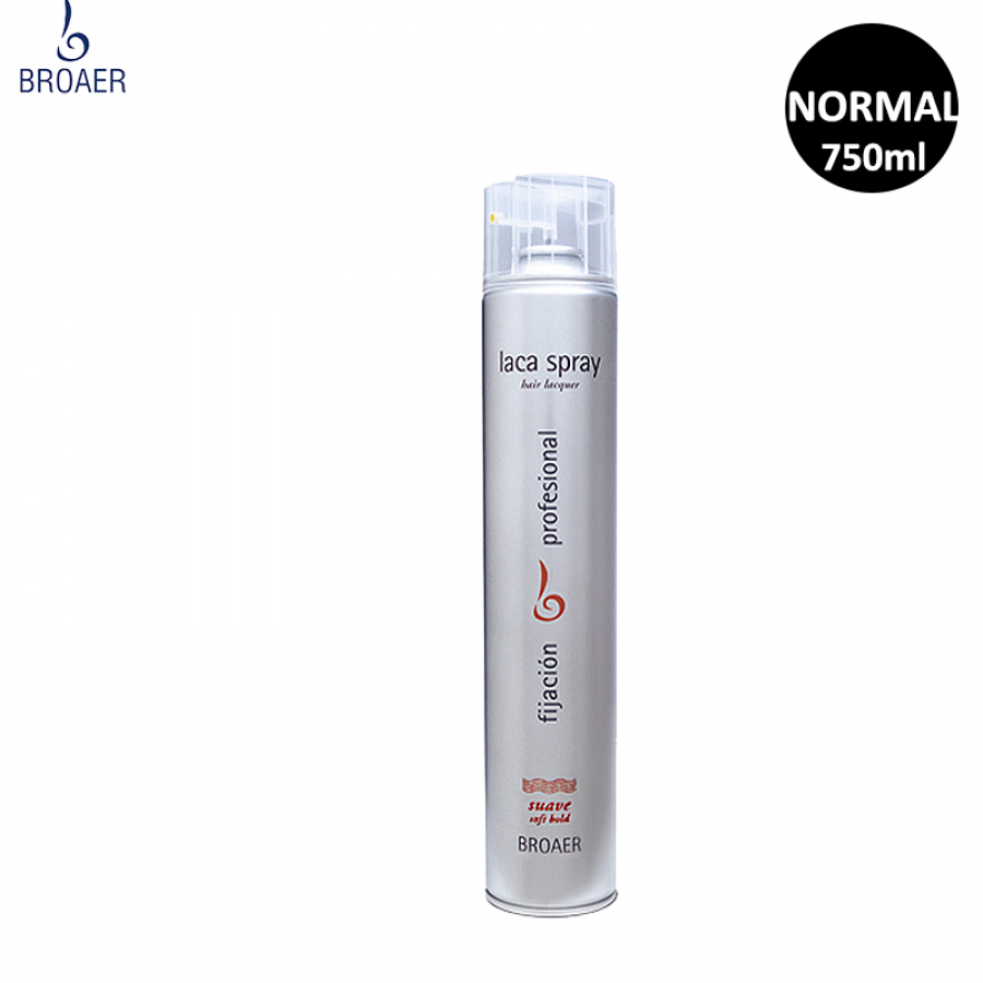Laca Fixação Média 750Ml Broaer