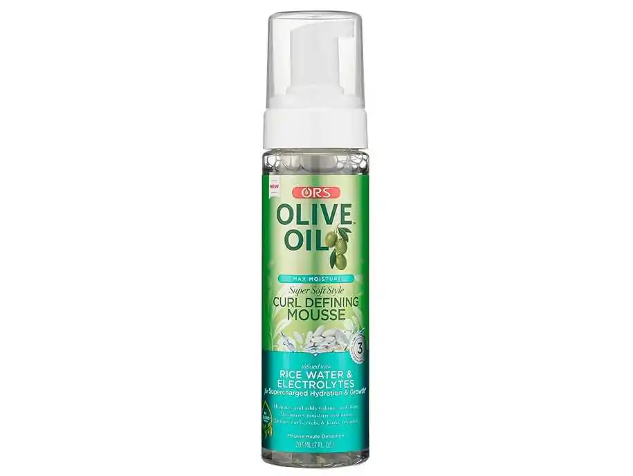Ors Olive Oilcurl Def. Mousse Rice Water