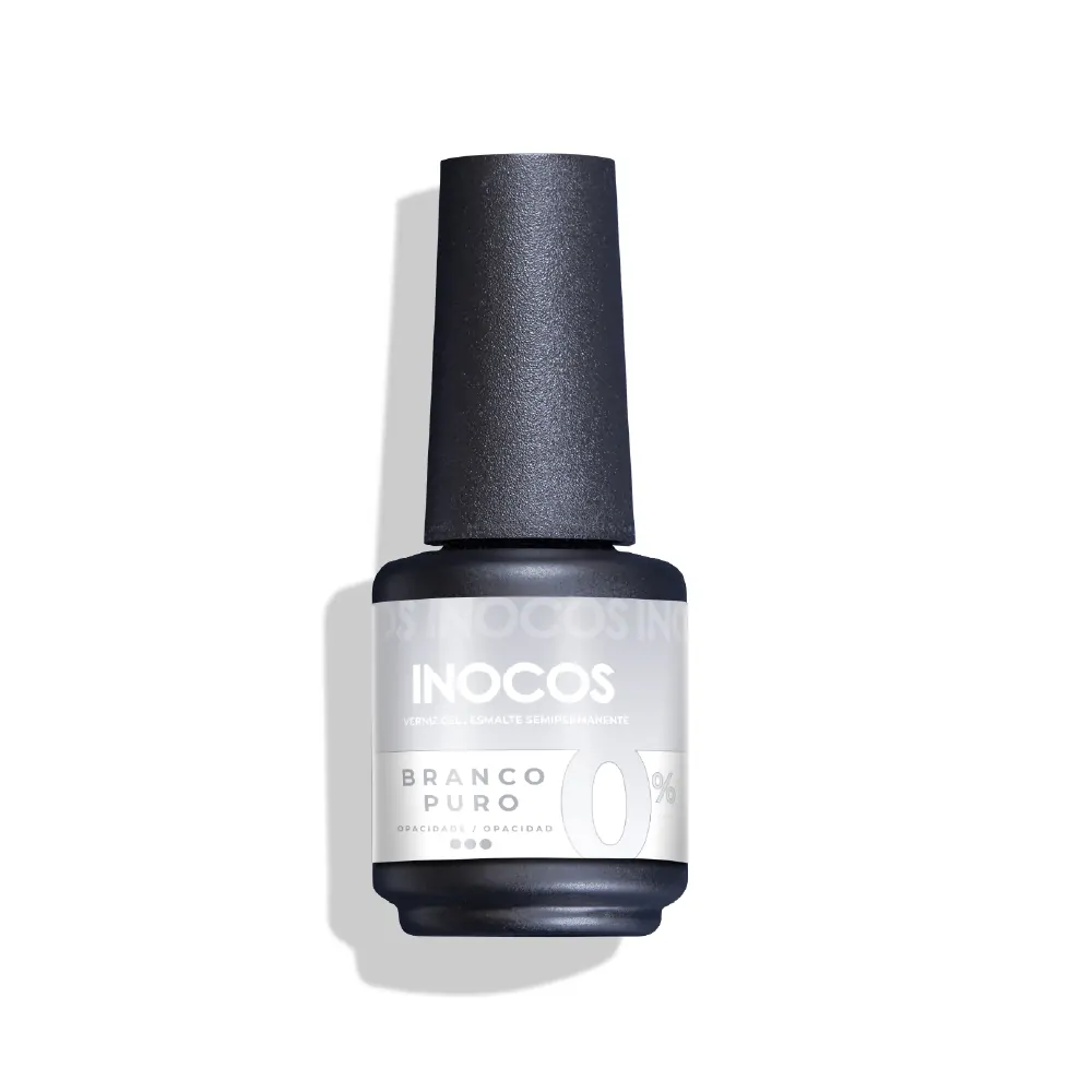 Verniz Gel Ym1 Branco Puro 0% - 15Ml Inocos