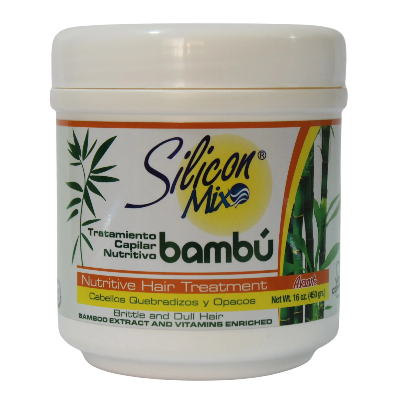 Máscara De Tratamento Intensivo Bambu Silicon Mix 450g