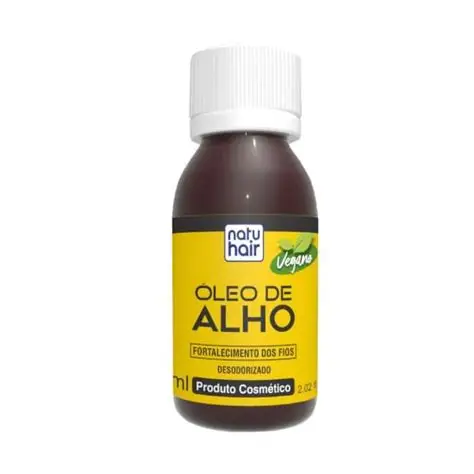 Óleo Capilar Alho 60Ml - Natu Hair