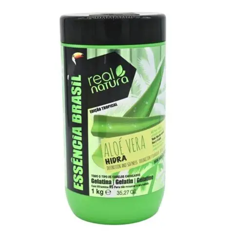 Gelatina Capilar Aloe Vera E Panthenol Pro Hair Brasil 1 Kg
