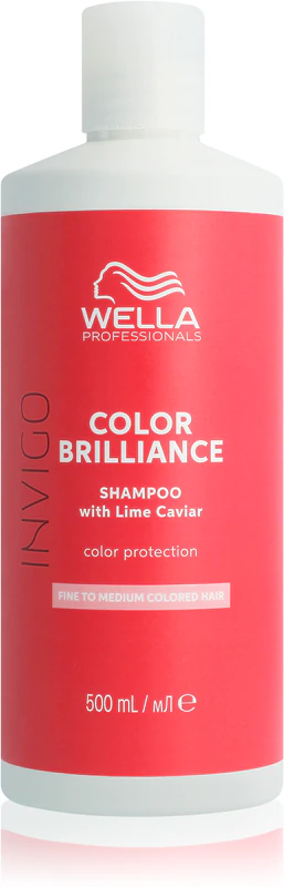 Wella Invigo Color Brilliance Shampoo Protetor Da Cor Cabelo Fino 500Ml
