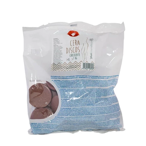 Cera Depilatória Disco Chocolate 1Kg