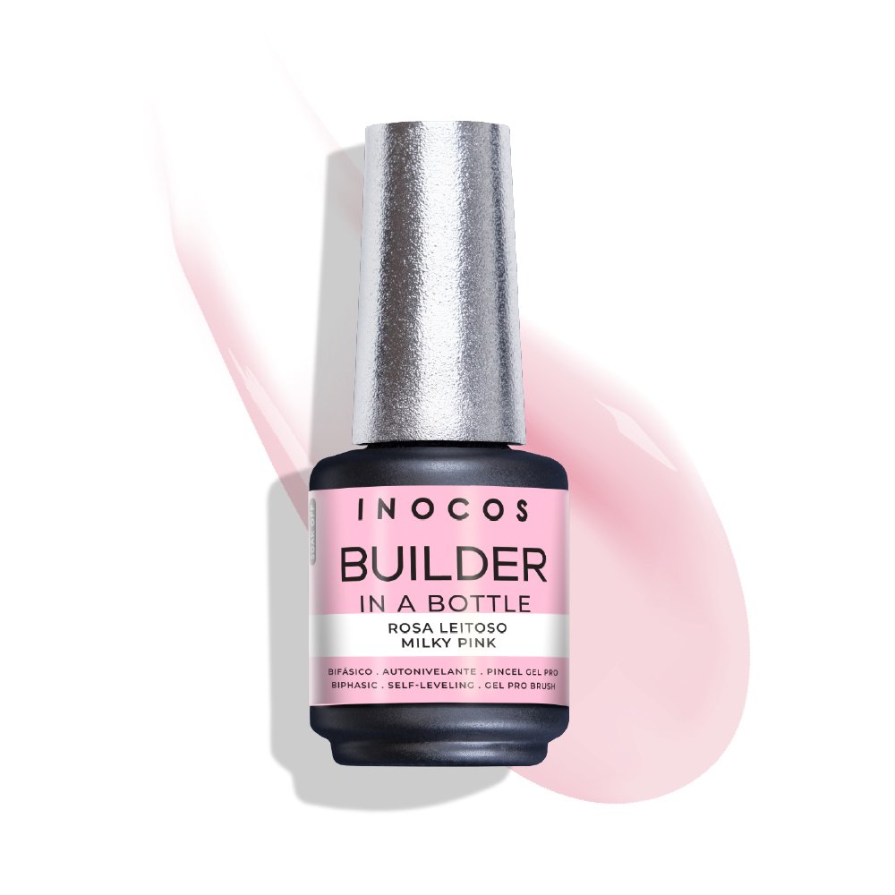 Builder In A Bottle Rosa Leitoso 15Ml - Inocos