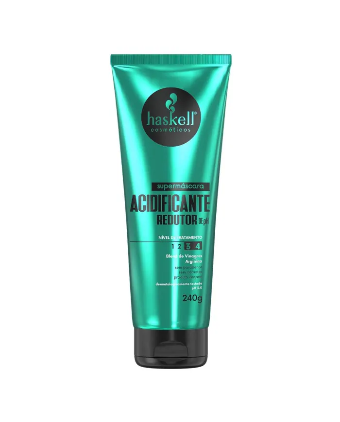 Máscara Acidificante Redutor De Ph 240 Gramas - Haskell