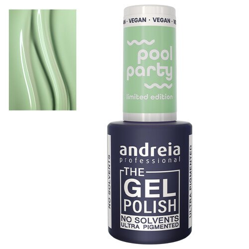 The Gel Polish Coleção Pool Party Pp5 Verde Menta Pastel 10,5Ml - Andreia
