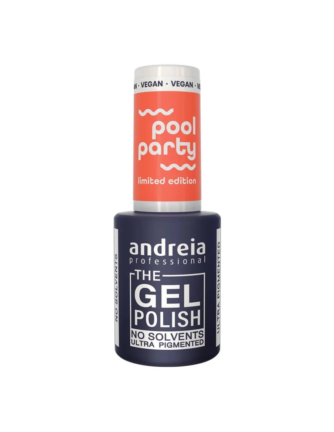 The Gel Polish Coleção Pool Party Pp1 Coral Alaranjado Néon 10,5Ml - Andreia
