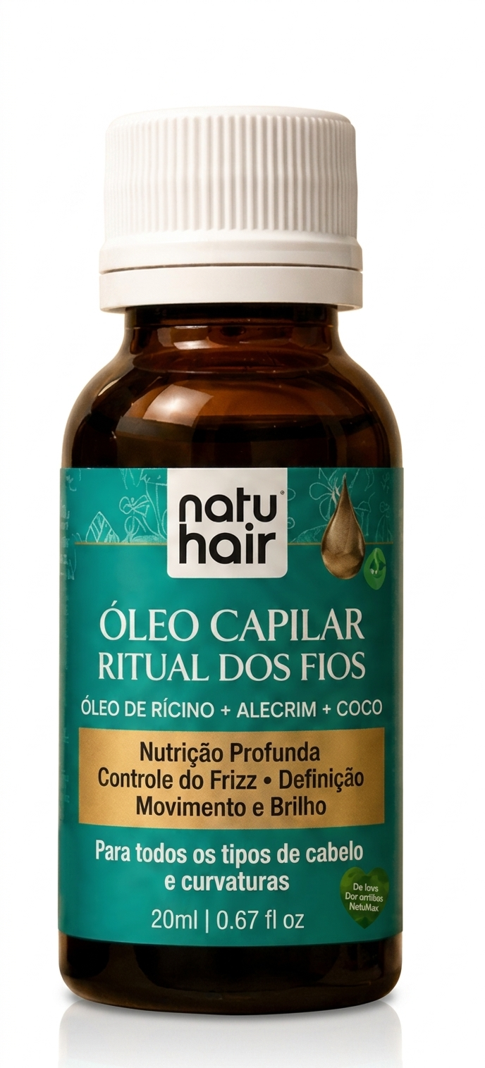 Óleo Capilar Ritual Dos Fios 60 ml - Natuhair