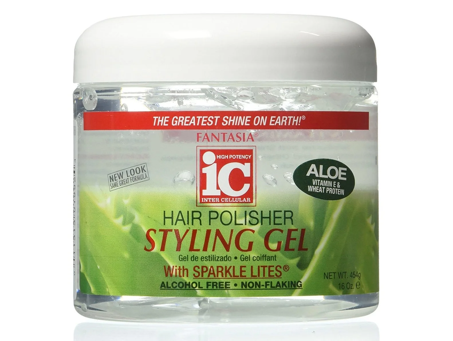 IC Aloe Polisher Gel 16oz Jar (Branco)
