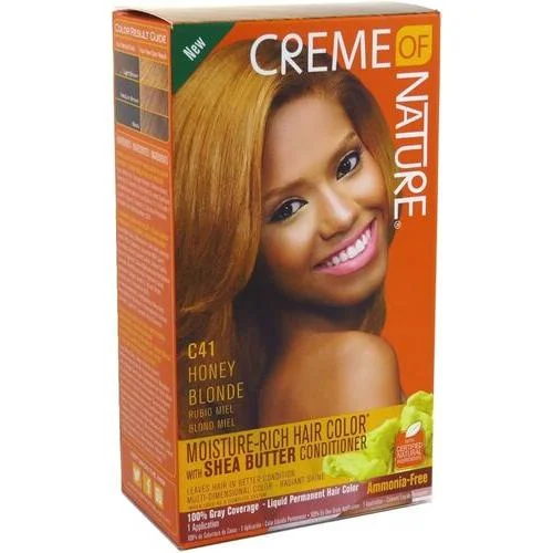 CREME OF NATURE LIQUID HAIR COLOR C41 BLOND HONEY