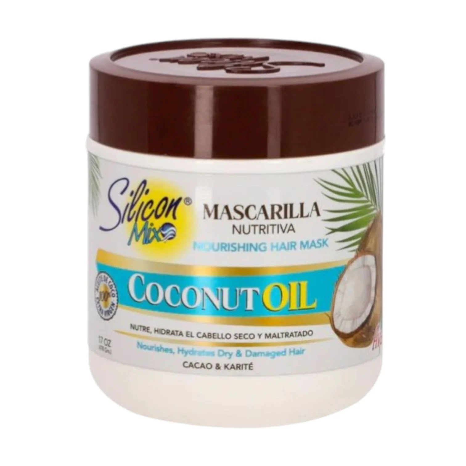 SILICON MIX NUTRITIVO COCONUT OIL MASCARA 17OZ