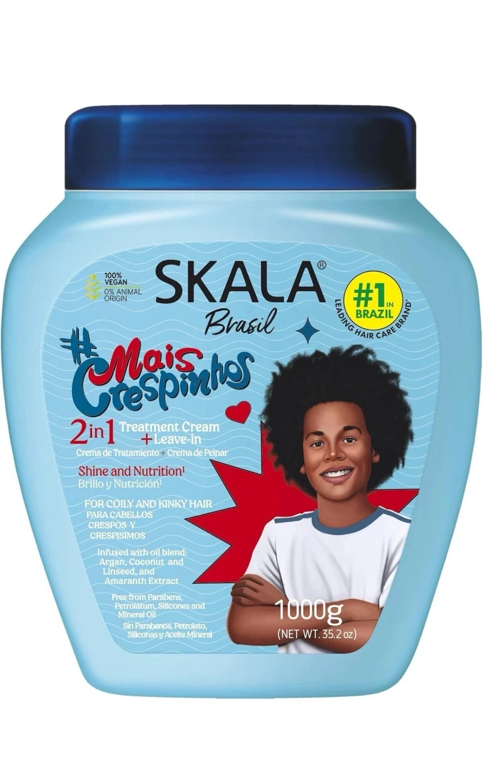Skala - Creme Condicionante Mais Crespinhos 1Kg