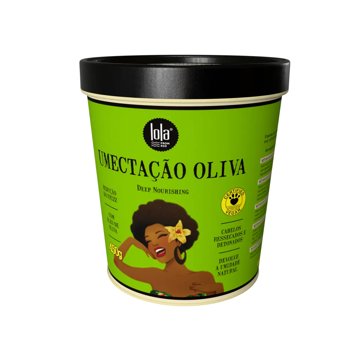 Máscara Umectação Oliva 450G - Lola