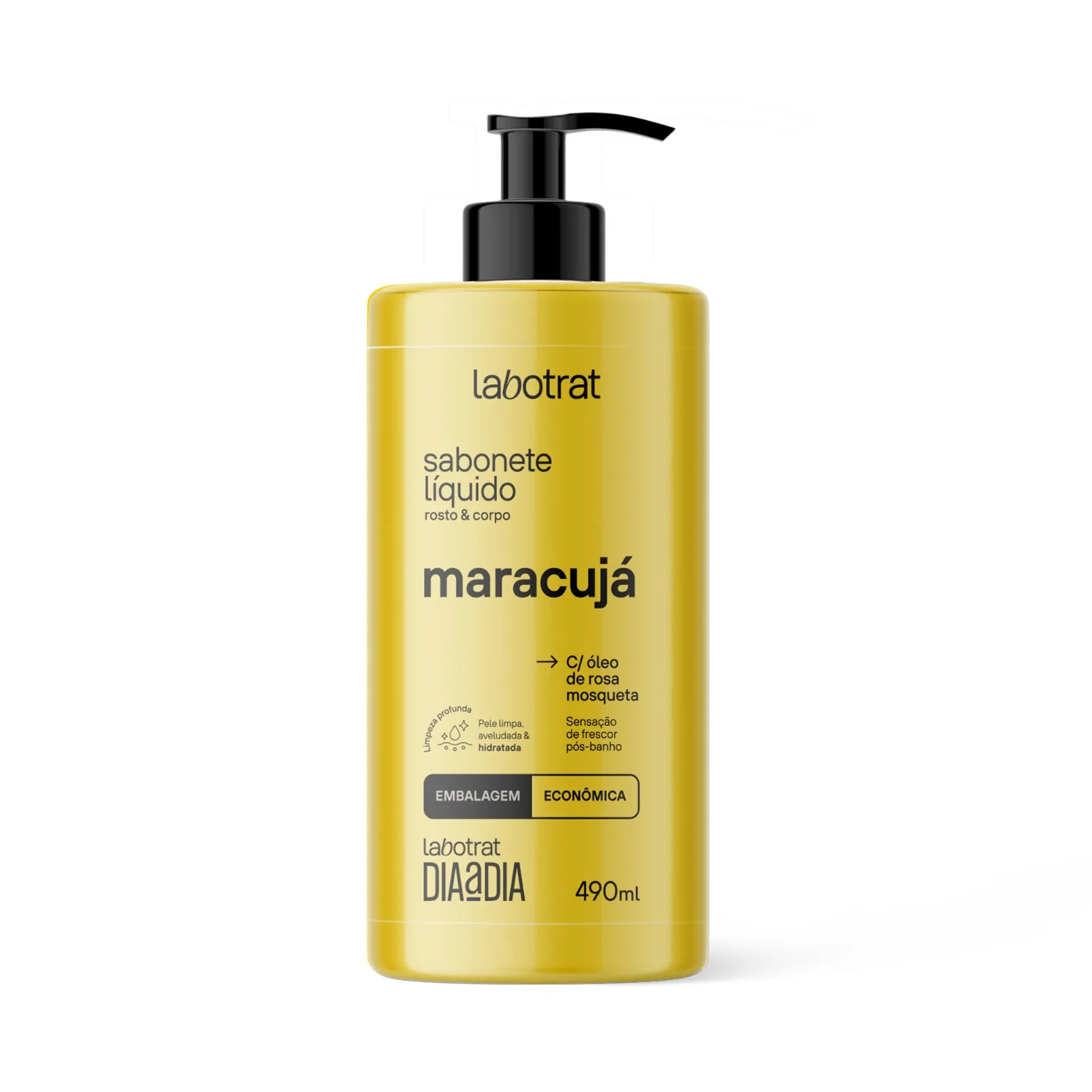 Sabonete Líquido Maracujá Dia a Dia 490ml - Labotrat