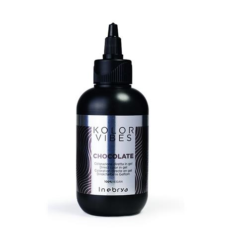 Kolor Vibes Chocolate Coloração Direta Em Gel 150Ml Inebrya