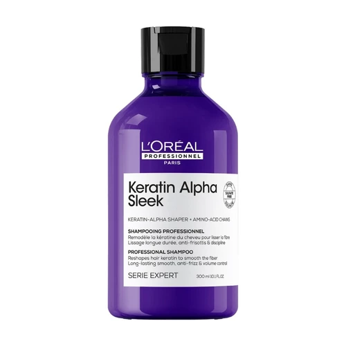 Shampoo Keratin Alpha Sleek 300 ml - Loreal