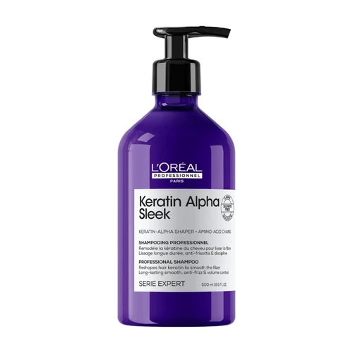 Shampoo Keratin Alpha Sleek 500 ml - Loreal