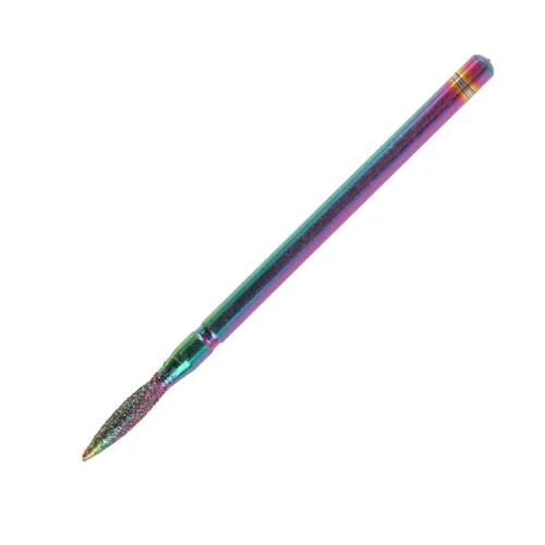 Ponteira diamante para Cutícula – Arco-Íris – nº31