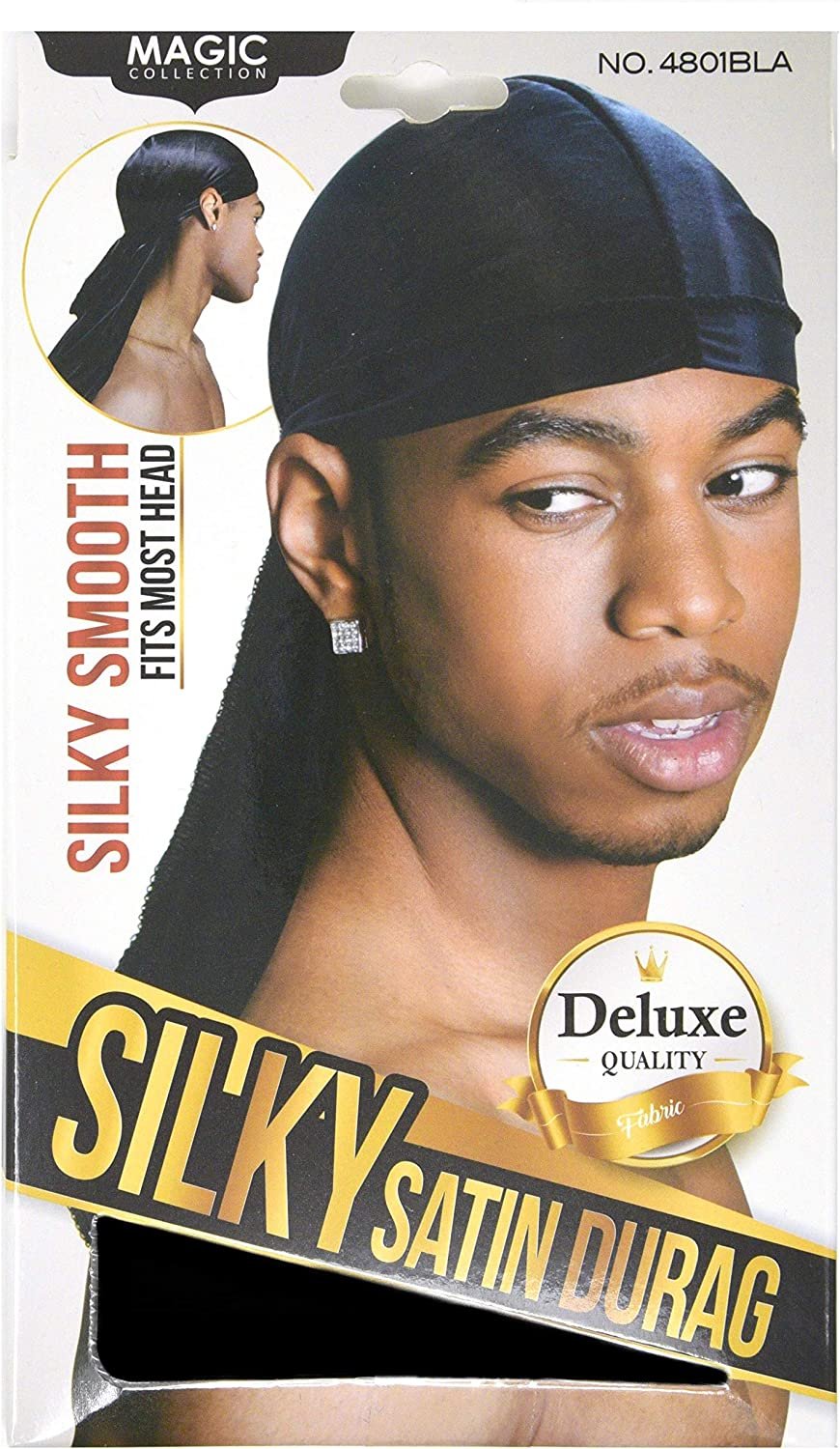 Silky Durag Preto - Hb003
